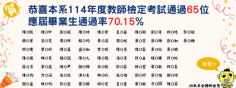 114年教檢通過榜單